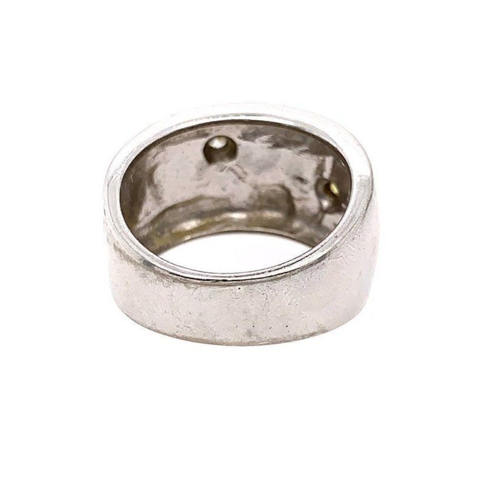 925 Flower Dome Ring - Picture 5 of 7